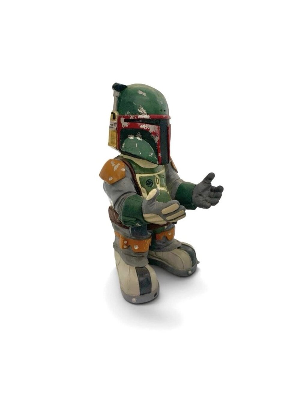 Vintage Star Wars Boba Fett Mixed Material Statue Controller Stand Bowl Holder